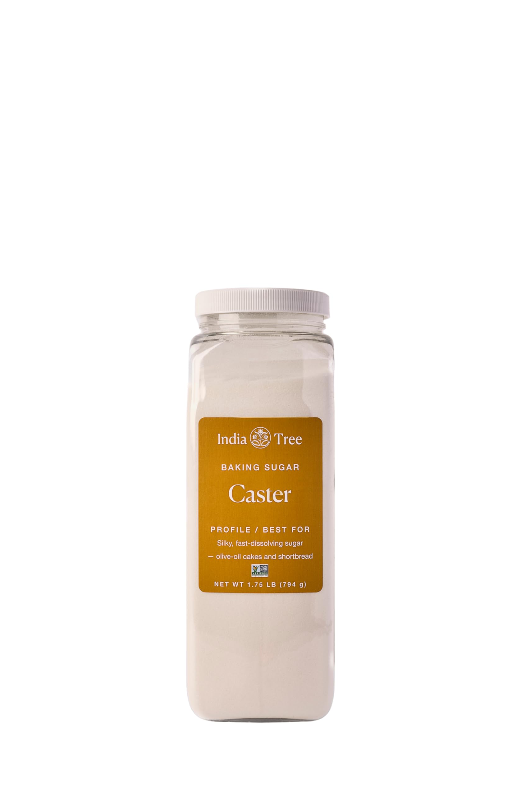 Amazon.com: India Tree Superfine Caster Sugar, 1.75 lb | NonGMO